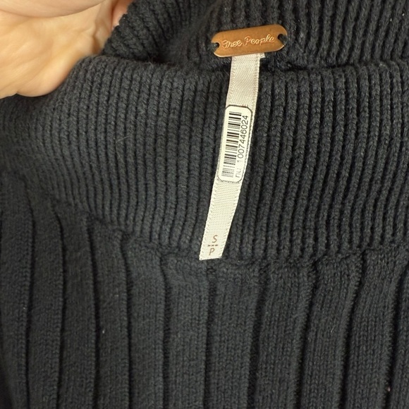 Free People Women’s Bari Column Crochet Maxi Skirt in Black Size S - Picture 11 of 15